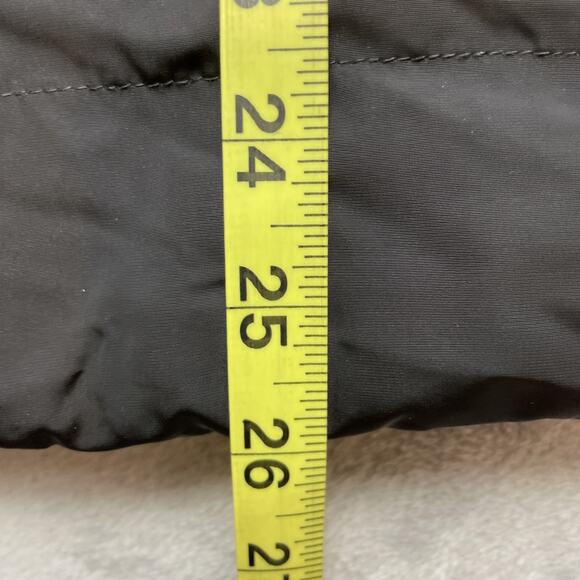 Talbots‎ Down Filled Quilted Puffer Vest Jacket Womens L Black Zip Pockets - Picture 7 of 7